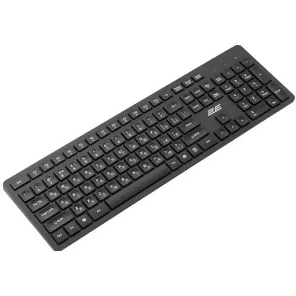 Клавіатура 2E KS260 WL EN/UKR Black (2E-KS260WB) 3