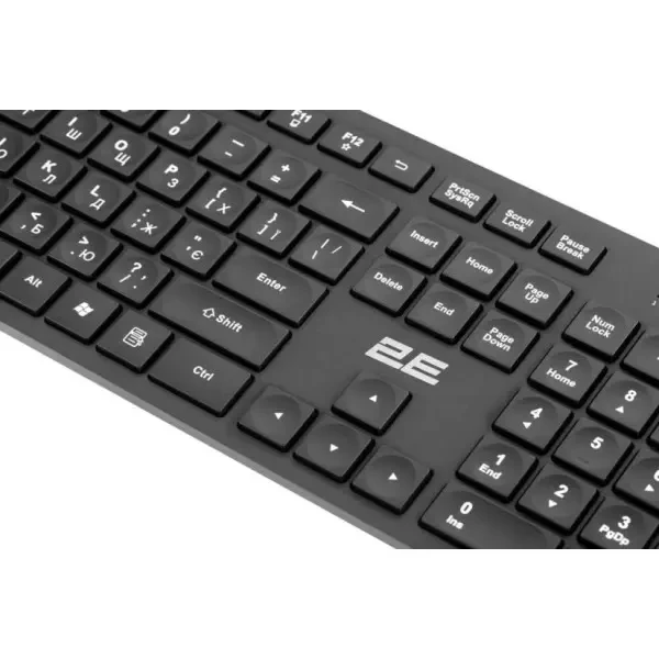 Клавіатура 2E KS260 WL EN/UKR Black (2E-KS260WB) 4