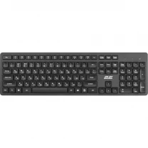 Клавіатура 2E KS260 WL EN/UKR Black (2E-KS260WB)