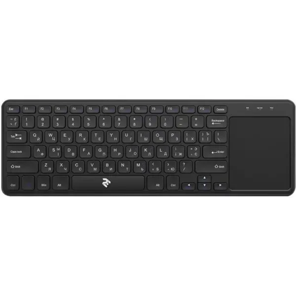 Клавіатура 2E KT100 WL USB Black (2E-KT100WB)