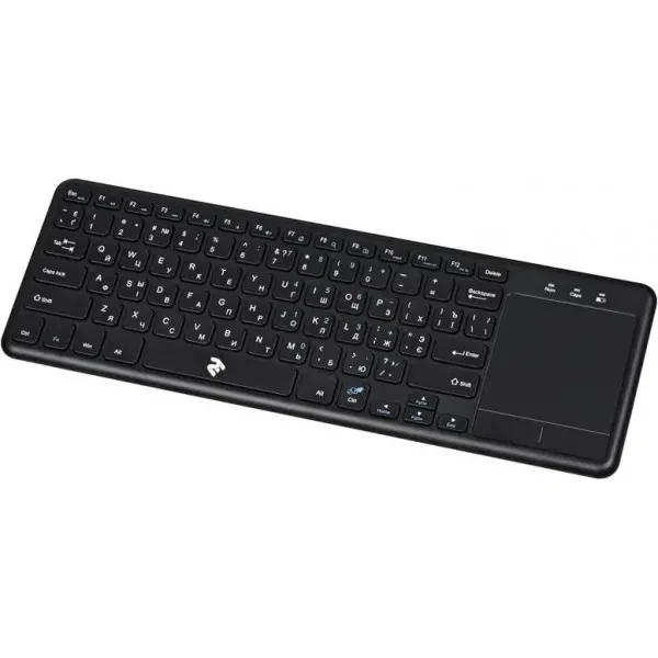 Клавіатура 2E KT100 WL USB Black (2E-KT100WB) 2