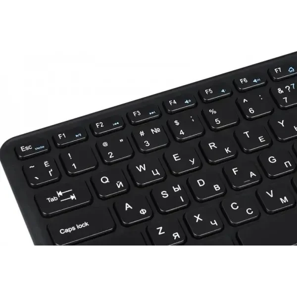 Клавіатура 2E KT100 WL USB Black (2E-KT100WB) 6