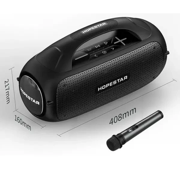 Колонка Bluetooth Hopestar A50 Black 3