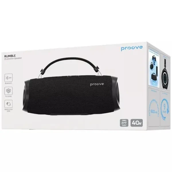 Колонка Proove Rumble 40W (APP) Black (PSRM4001AP01) 2