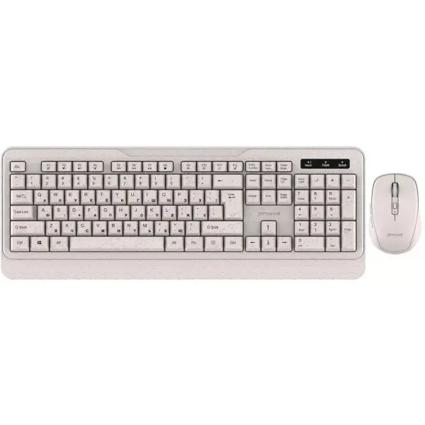 Комплект (клавіатура, мишка) Proove Harmless Beige (KMHR00003002)