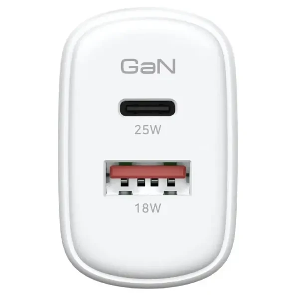 МЗП ArmorStandart Poweraze 25W GaN Type-C + USB-A White (ARM87067) 3