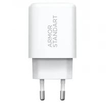 МЗП ArmorStandart Poweraze 25W GaN Type-C + USB-A White (ARM87067)