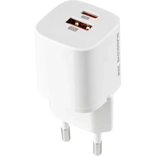 МЗП Glasscove 20W USB+Type-C White (TC-099PQ20) 2