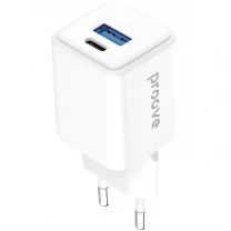 МЗП Proove Pocket GaN 30W (Type-C + USB) White (WCPG30110002)