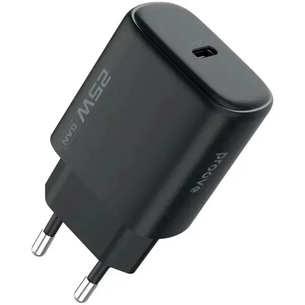 МЗП Proove Silicone Power 2 25W Type-C Black (WCSP25010001)
