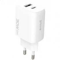 МЗП Proove Silicone Power 2 30W (Type-C + USB) White (WCSP23110002)