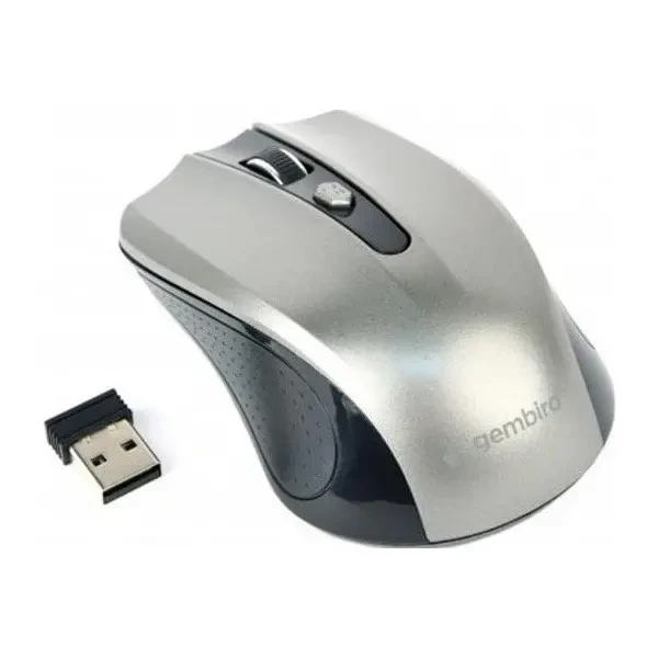 Мишка Gembird Wireless Black/Grey (MUSW-4B-04-BG)