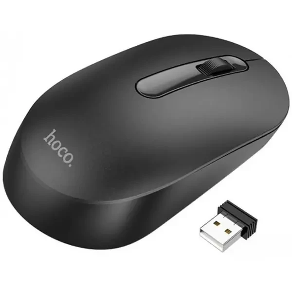 Мишка Hoco GM14 Platinum 2.4G Black