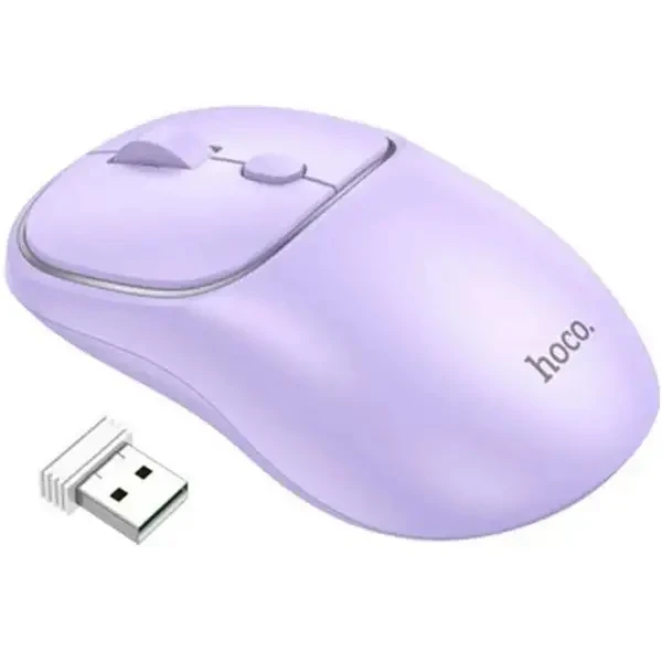 Мишка Hoco GM25 Royal dual-mode Purple 2