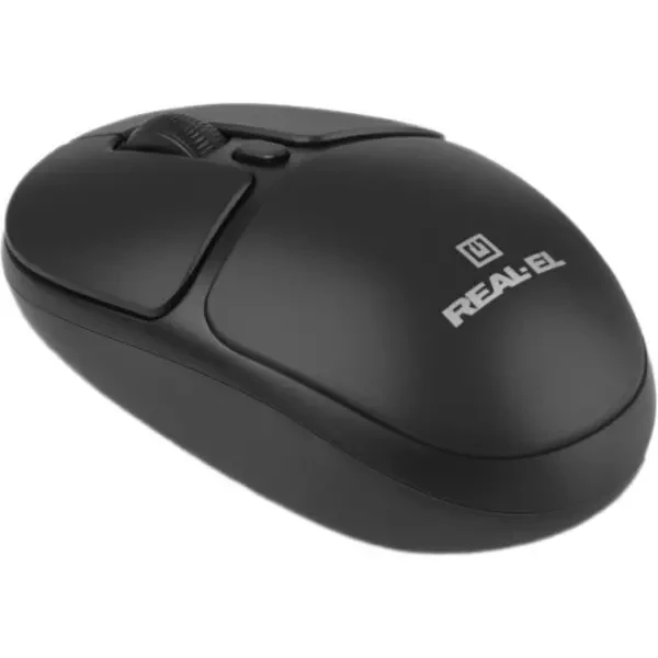 Мишка REAL-EL RM-335 Wireless Black (EL123200055) 3