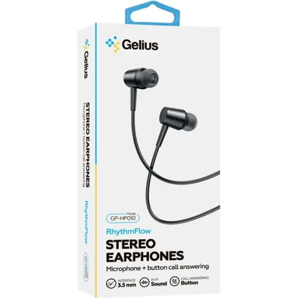 Навушники Gelius RhythmFlow GP-HP010 Black 2
