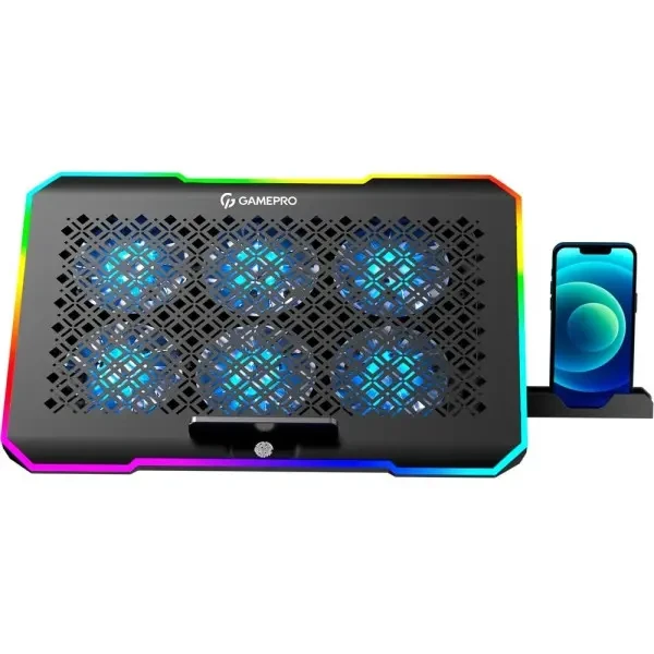 Game Pro Охолоджуюча підставка для ноутбука GamePro CP660 Black 2