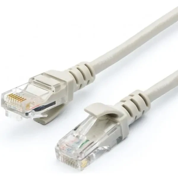 Патч-корд Atcom Geplink UTP Cat.5e 26AWG 0.5 м Сірий (GL8050)