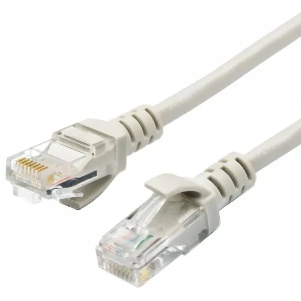 Патч-корд Atcom Geplink UTP Cat.5e 26AWG 1 м Сірий (GL8001)