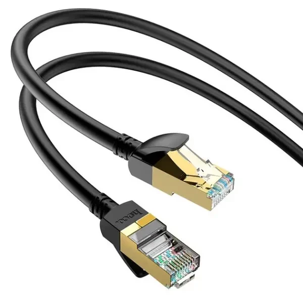 Патч-корд UTP Hoco US02 (L-3M) 3m Black