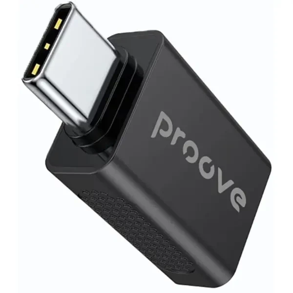 Перехідник OTG Proove Extension USB to Type-C Black (HBEX00101001)