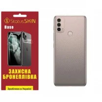 Поліуретанова плівка StatusSKIN Base на корпус Motorola E40 Глянцева