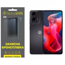 Поліуретанова плівка StatusSKIN Lite для Motorola E14/G04/G24 Глянцева