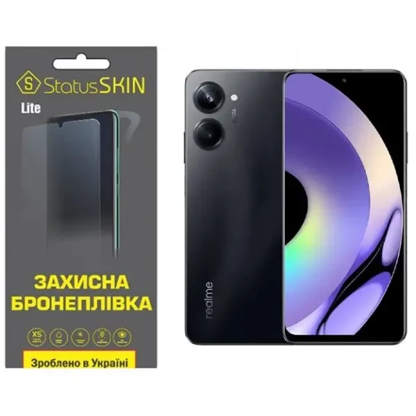 Поліуретанова плівка StatusSKIN Lite для Realme 10 Pro Глянцева
