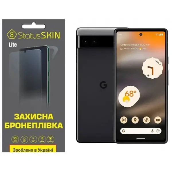 Поліуретанова плівка StatusSKIN Lite на екран Google Pixel 6a Матова