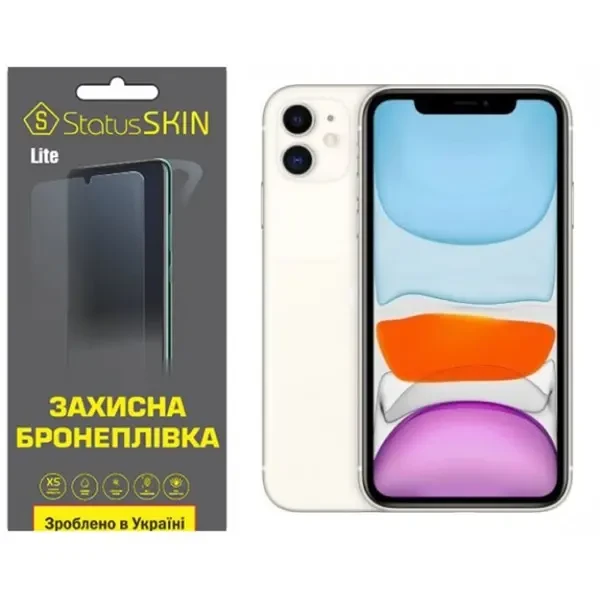 Apple Поліуретанова плівка StatusSKIN Lite на екран iPhone 11 Глянцева