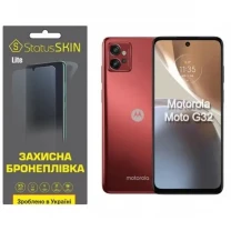 Поліуретанова плівка StatusSKIN Lite на екран Motorola G32 Матова