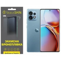 Поліуретанова плівка StatusSKIN Lite на екран Motorola X40 Глянцева