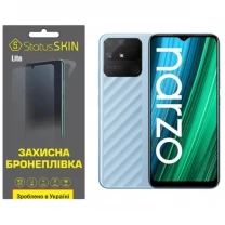 Поліуретанова плівка StatusSKIN Lite на екран Realme Narzo 50A Матова