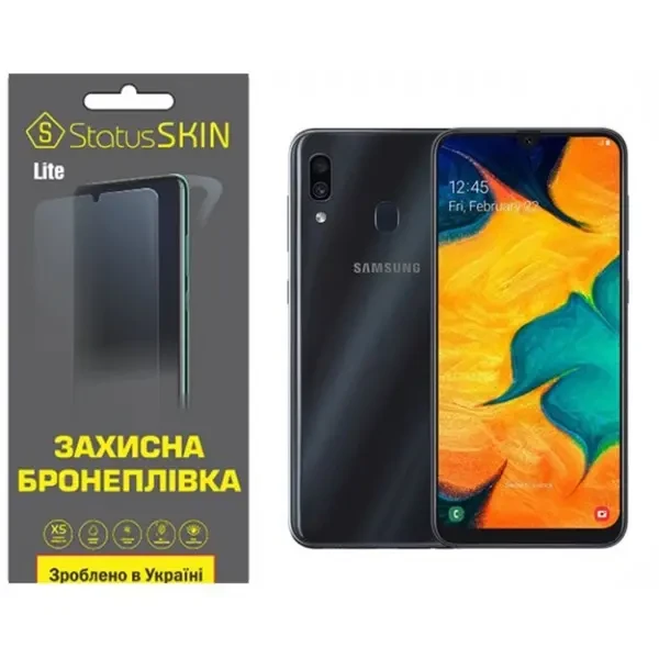 Поліуретанова плівка StatusSKIN Lite на екран Samsung A30 A305 Матова