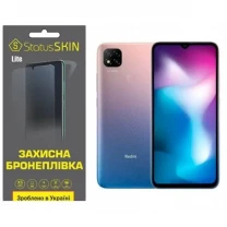 Поліуретанова плівка StatusSKIN Lite на екран Xiaomi Redmi 9C Глянцева