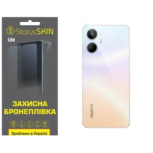 Поліуретанова плівка StatusSKIN Lite на корпус Realme 10 Глянцева