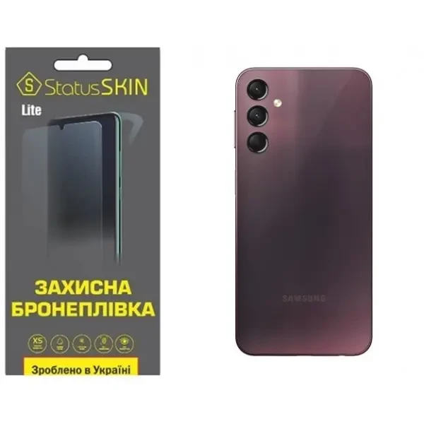 Поліуретанова плівка StatusSKIN Lite на корпус Samsung A24 A245 Матова