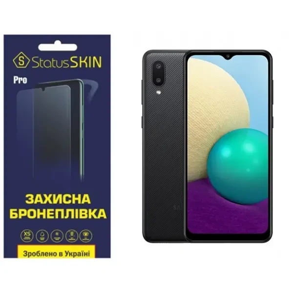 Поліуретанова плівка StatusSKIN Pro для Samsung A02 A022 Матова