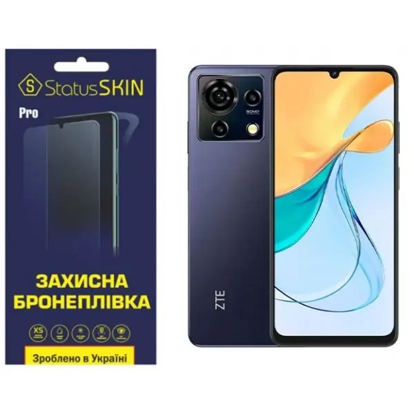 Поліуретанова плівка StatusSKIN Pro для ZTE Blade V50 Vita Глянцева