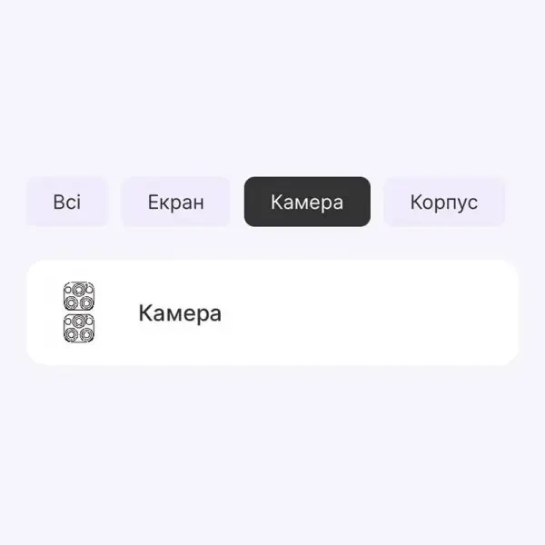 Поліуретанова плівка StatusSKIN Pro для камери iPhone 12 Pro Глянцева 2