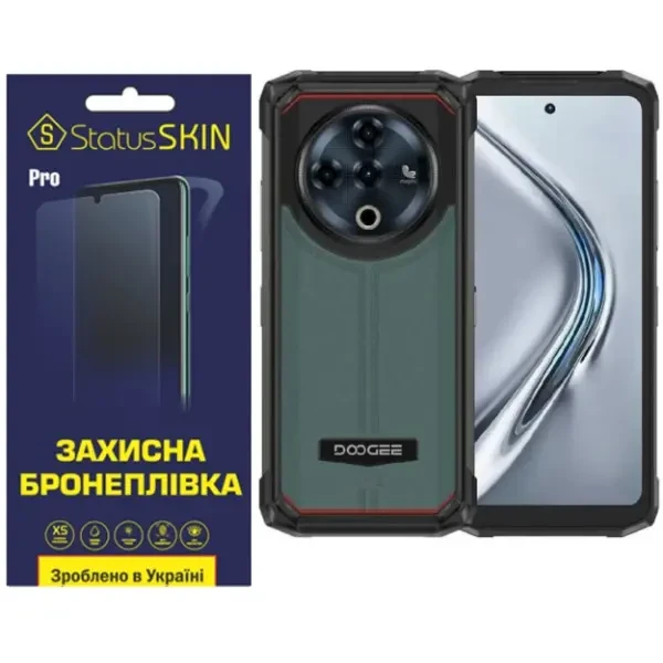Поліуретанова плівка StatusSKIN Pro на екран Doogee Fire 6 Глянцева
