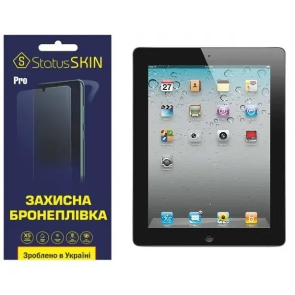 Apple Поліуретанова плівка StatusSKIN Pro на екран iPad 2/3/4 Матова