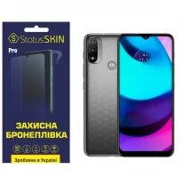 Поліуретанова плівка StatusSKIN Pro на екран Motorola E20 Глянцева