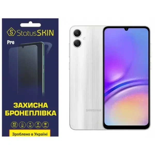 Поліуретанова плівка StatusSKIN Pro на екран Samsung A05 A055 Глянцева