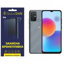 Поліуретанова плівка StatusSKIN Pro на екран ZTE Blade A52 Глянцева