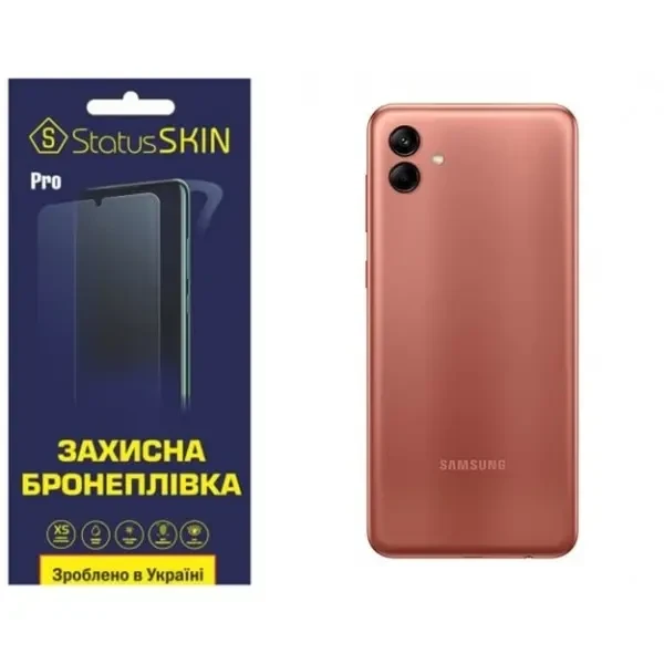 Поліуретанова плівка StatusSKIN Pro на корпус Samsung A04 A045 Матова