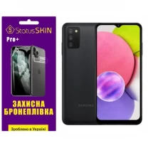 Поліуретанова плівка StatusSKIN Pro+ для Samsung A03s A037 Глянцева