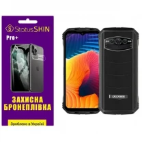 Поліуретанова плівка StatusSKIN Pro+ на екран Doogee V30 Глянцева