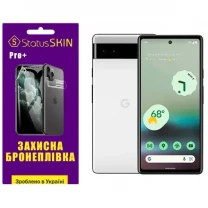 Поліуретанова плівка StatusSKIN Pro+ на екран Google Pixel 6a Глянцева