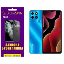 Поліуретанова плівка StatusSKIN Pro+ на екран Infinix Smart 6 Глянцева